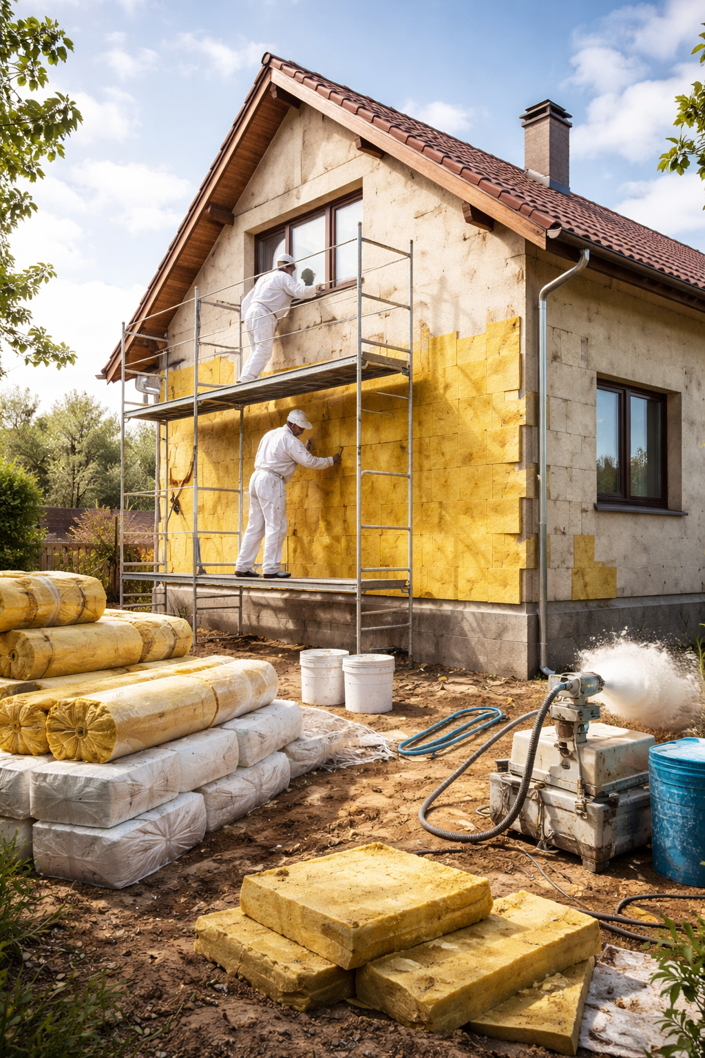 Профессиональное утепление домов в Пскове — тепло, надежность, экономия