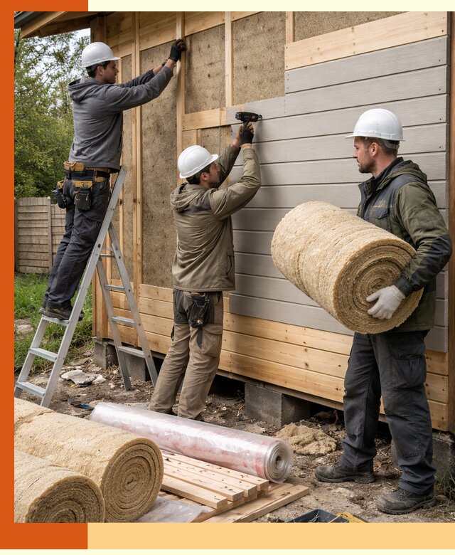 Утепление бани снаружи в Пскове профессионально и надежно