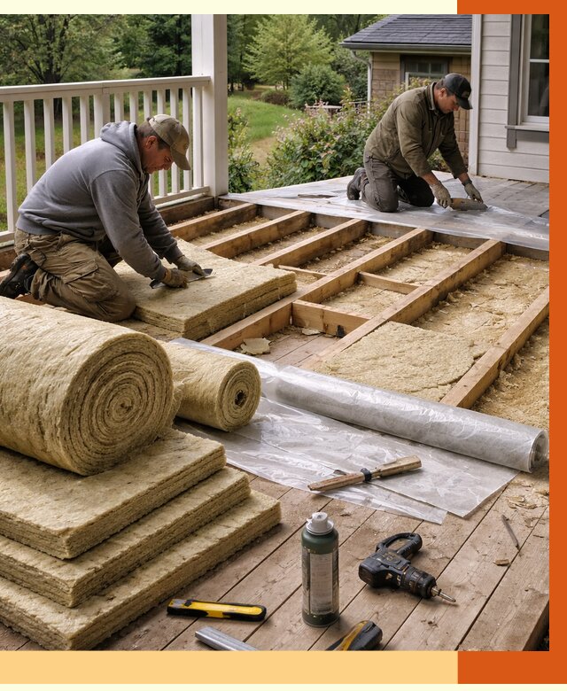 Утепление террасы в Пскове от 4263 руб./м2 — утеплить террасу под ключ | ТепломастерПск