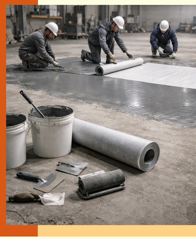 Гидроизоляция промышленного пола в Пскове — защита и долговечность