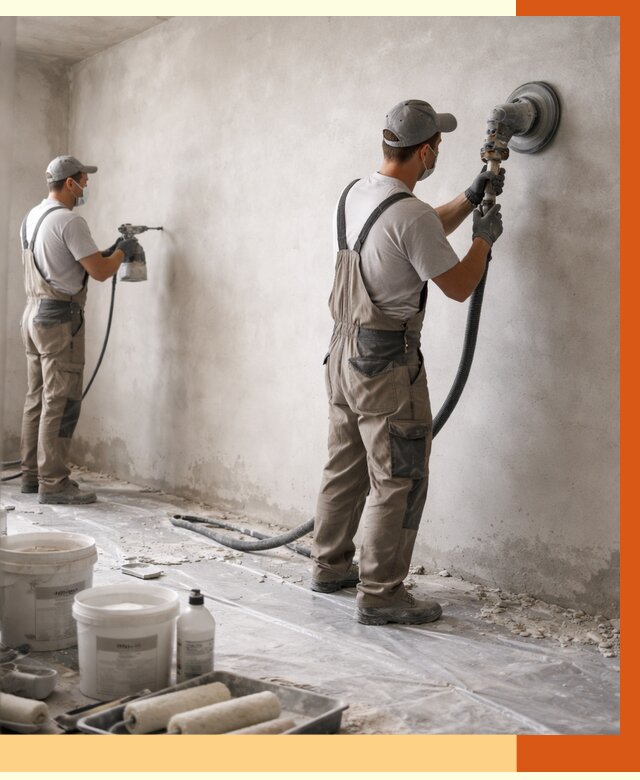 Подготовка поверхности под напыление в Пскове от 1218 руб. — ТепломастерПск